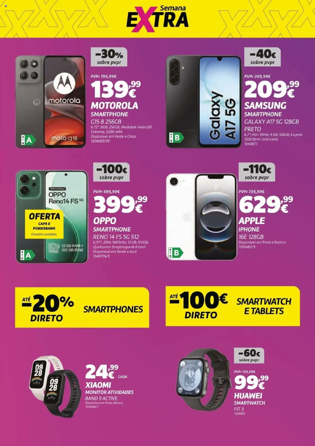 Radio Popular folheto │ válido de 16.09.2025 | Página: 4 | Produtos: Smartphone, Monitor, Smartwatch