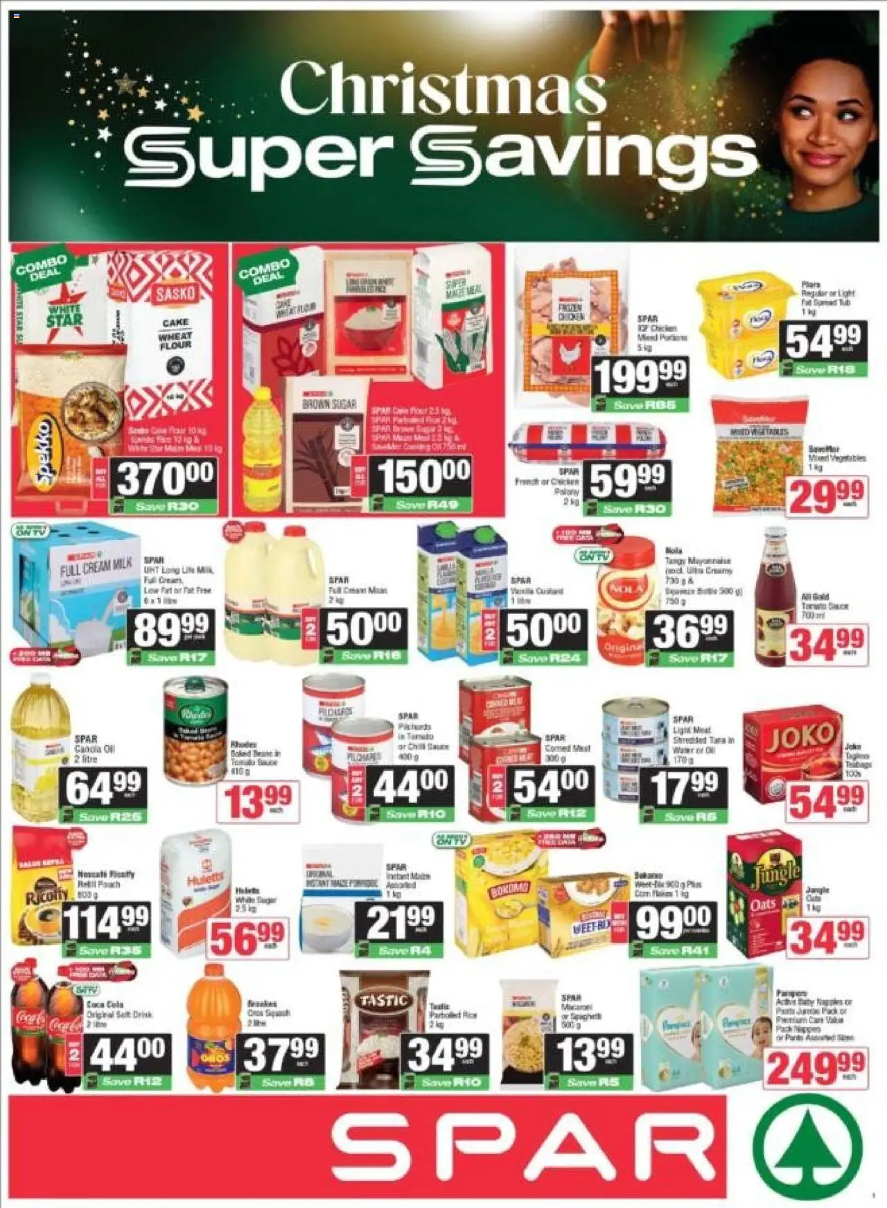 New Superspar catalogue – valid from 21.10.2025 | Page: 3 | Products: Flour, Oil, Rice, Cream