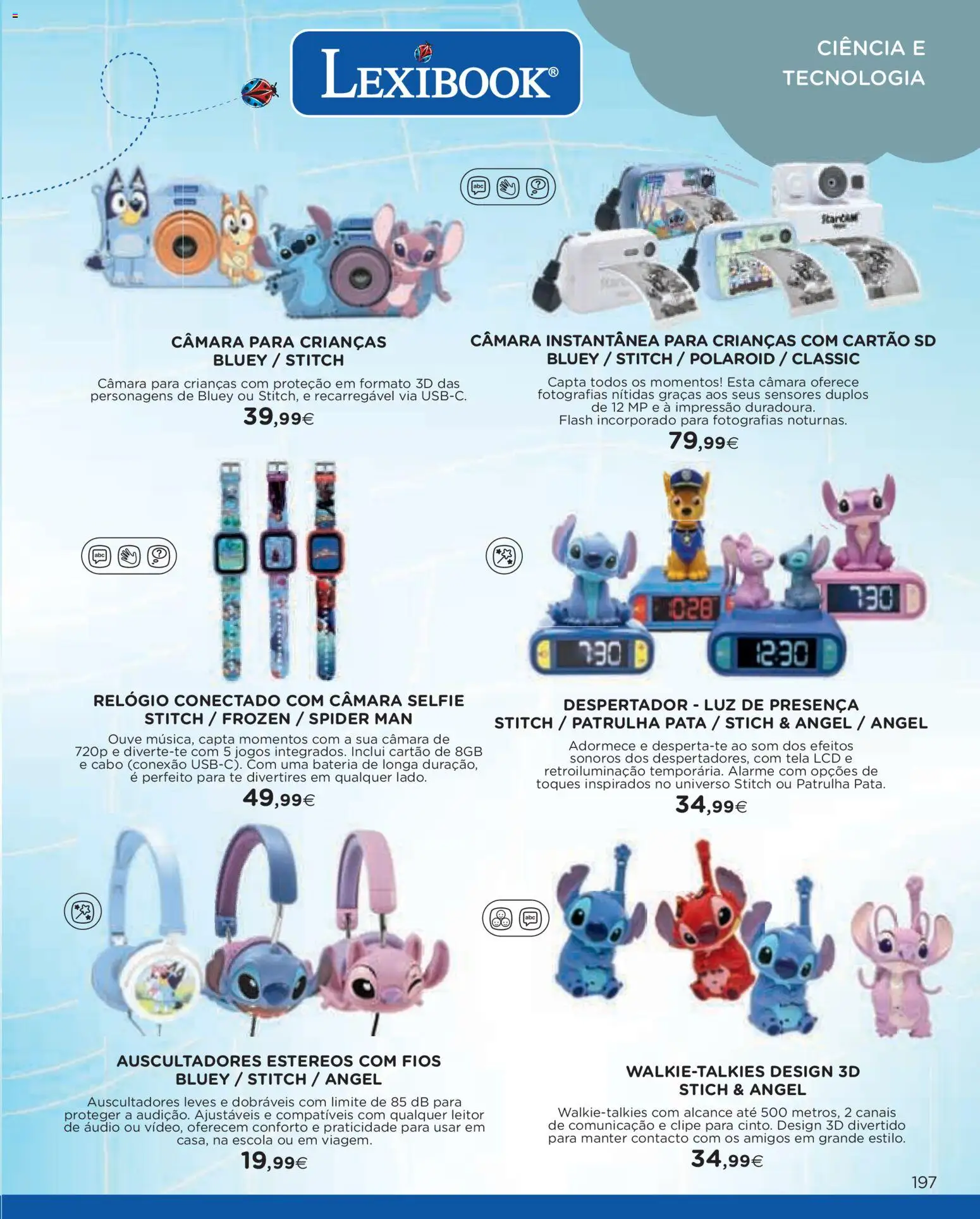 El Corte Ingles folheto │ válido de 11.11.2025 | Página: 197 | Produtos: Relógio, Despertador, Cabo, Jogos