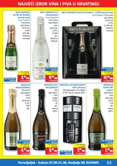 Vrutak - Katalog - Pregled kataloga iz trgovine Vrutak, vrijedi od 15.12.2025 | Stranica: 63 | Proizvodi: Prosecco, Vino, Čaše