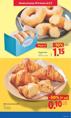 Vista previa Mini croissant mantequilla, 25 g válido desde el 27.04.2026 | Página: 5