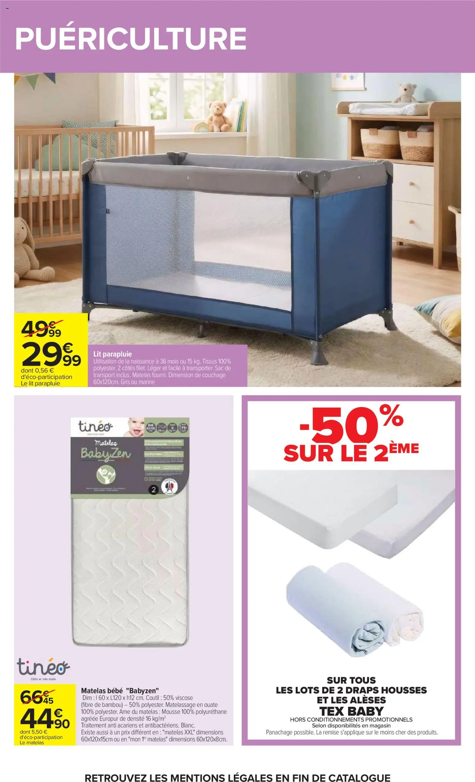 {H1} | Page: 58 | Produits: Sac, Mousse, Lit, Matelas
