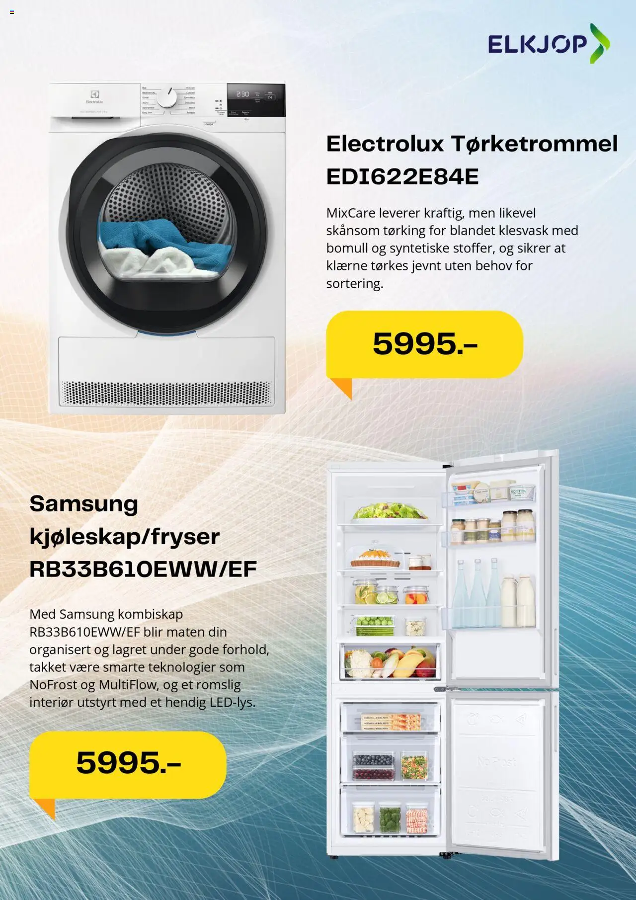 {H1} | Side: 2 | Produkter: Nuisette, Kombiskap, Tørketrommel, Interiør