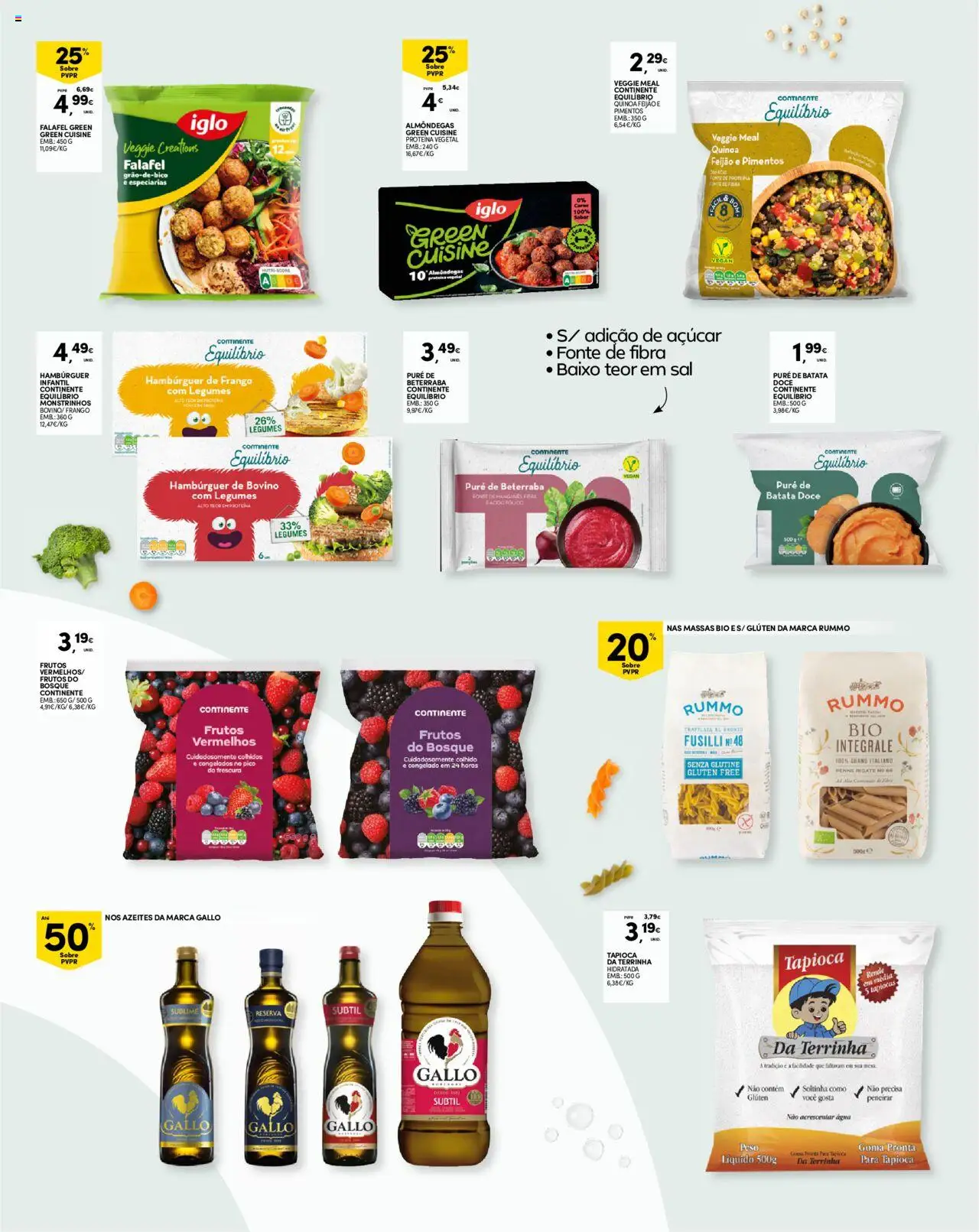 Continente - Madeira │ válido de 21.10.2025 | Página: 16 | Produtos: Beterraba, Hambúrguer, Quinoa, Proteina