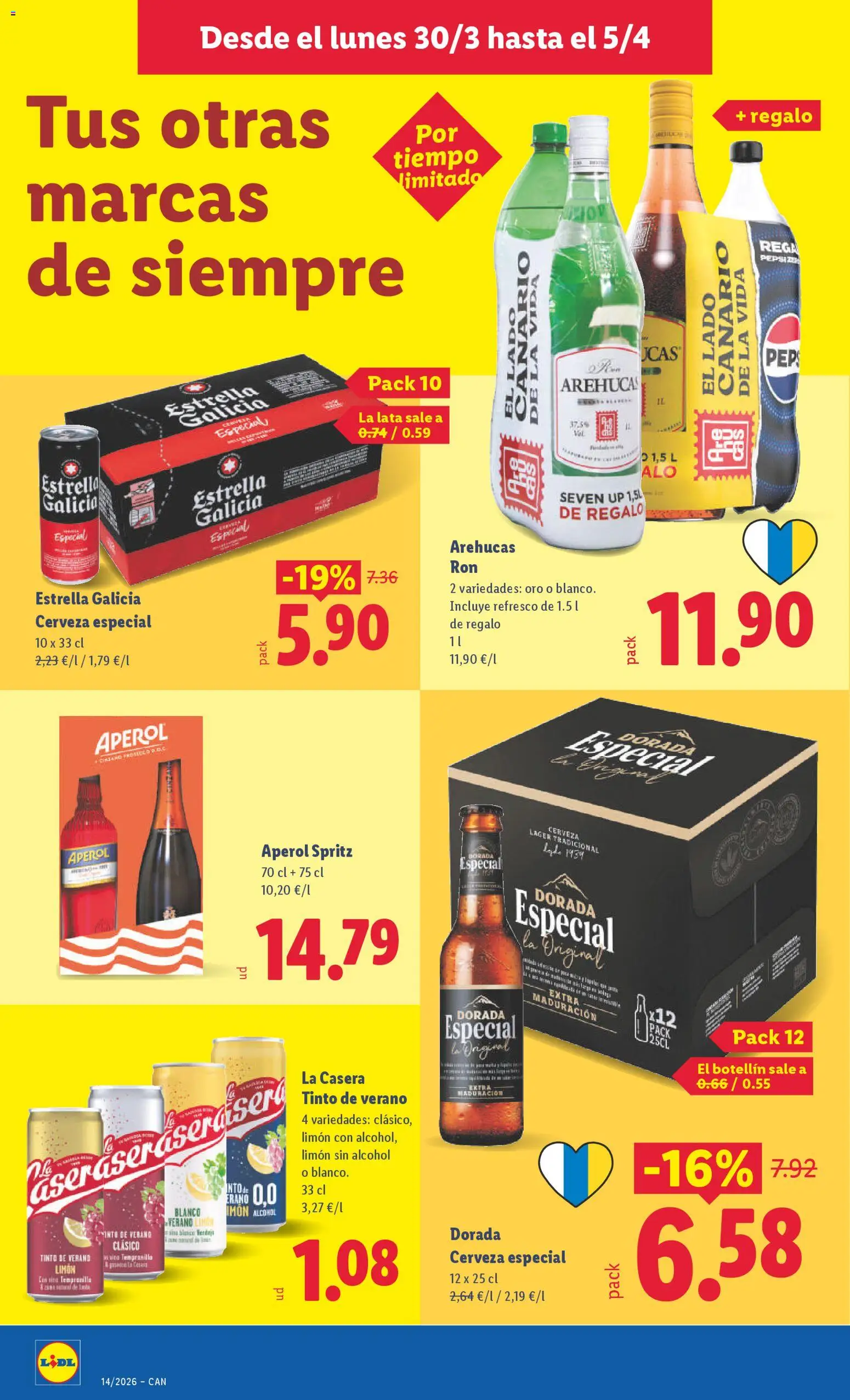 Lidl folleto │ válido desde el 30.03.2026 | Página: 24 | Productos: Ron, Cerveza