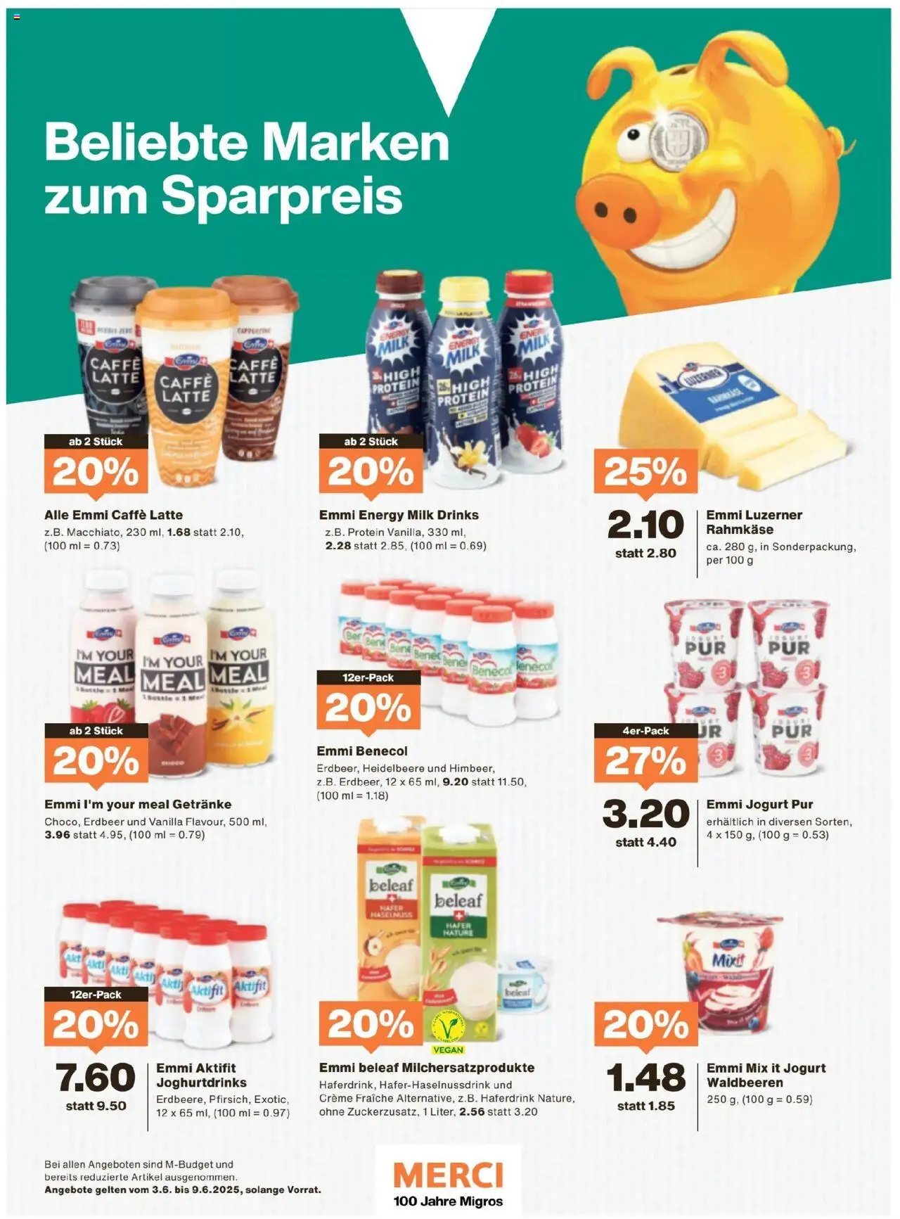 Migros Magazin ab 03.06.2025 | Seite: 2 | Produkte: Creme