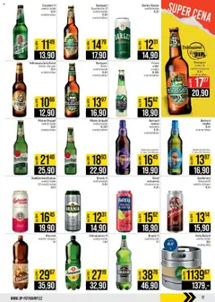 Jip leták - Cash & Carry od 17.09.2025 | Strana: 17 | Produkty: Budvar, Birell, Březňák, Cider