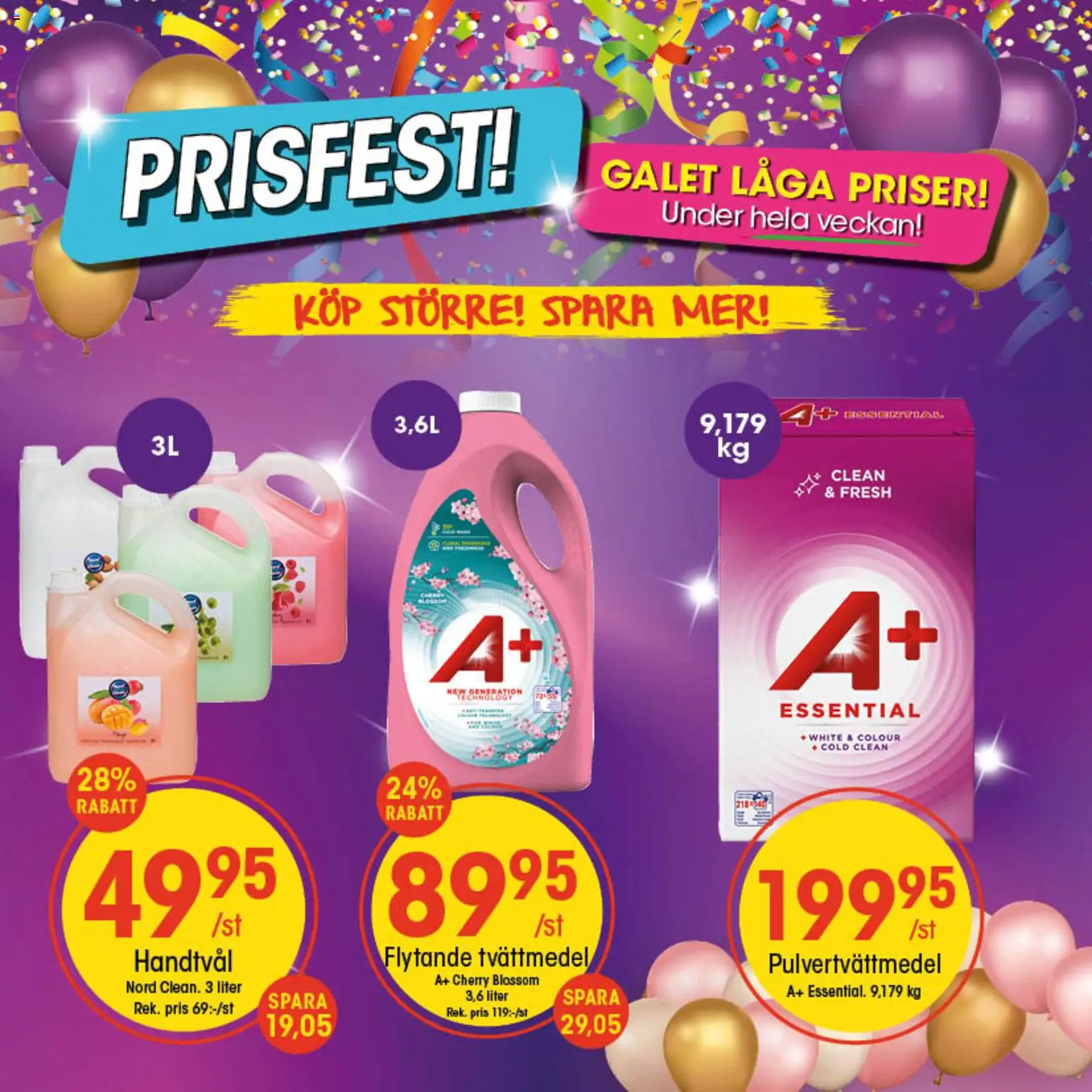 EKO reklamblad aktuell från 12.01.2026 | Sida: 8 | Produkter: Tvättmedel, Handtvål