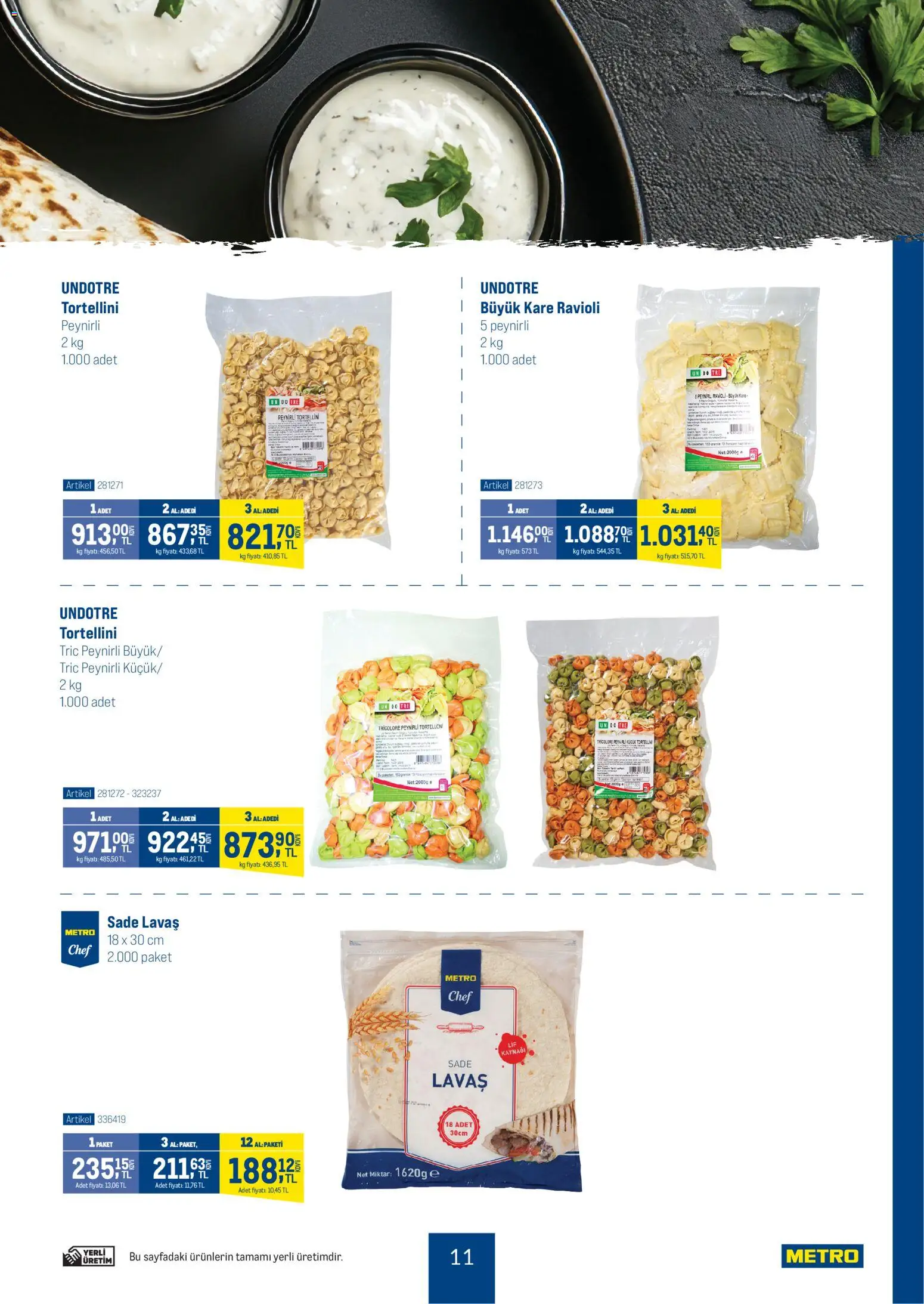 Metro - Dünya Mutfakları - 17.12.2025 tarihinden itibaren geçerlidir | Sayfa: 11