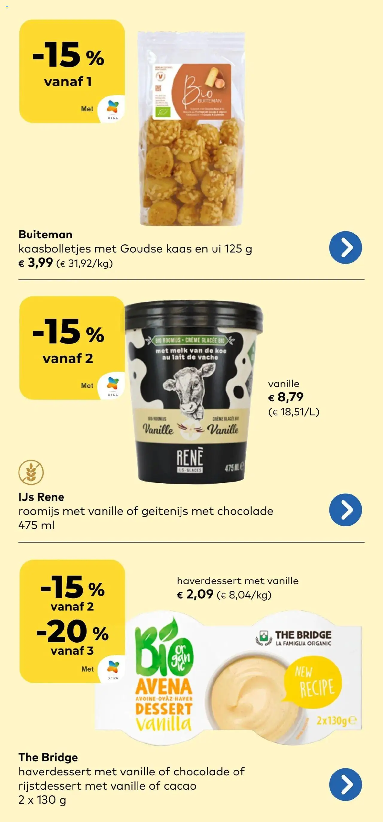  | Pagina: 14 | Producten: Rooibos tea, Crème, Ui, Kaas