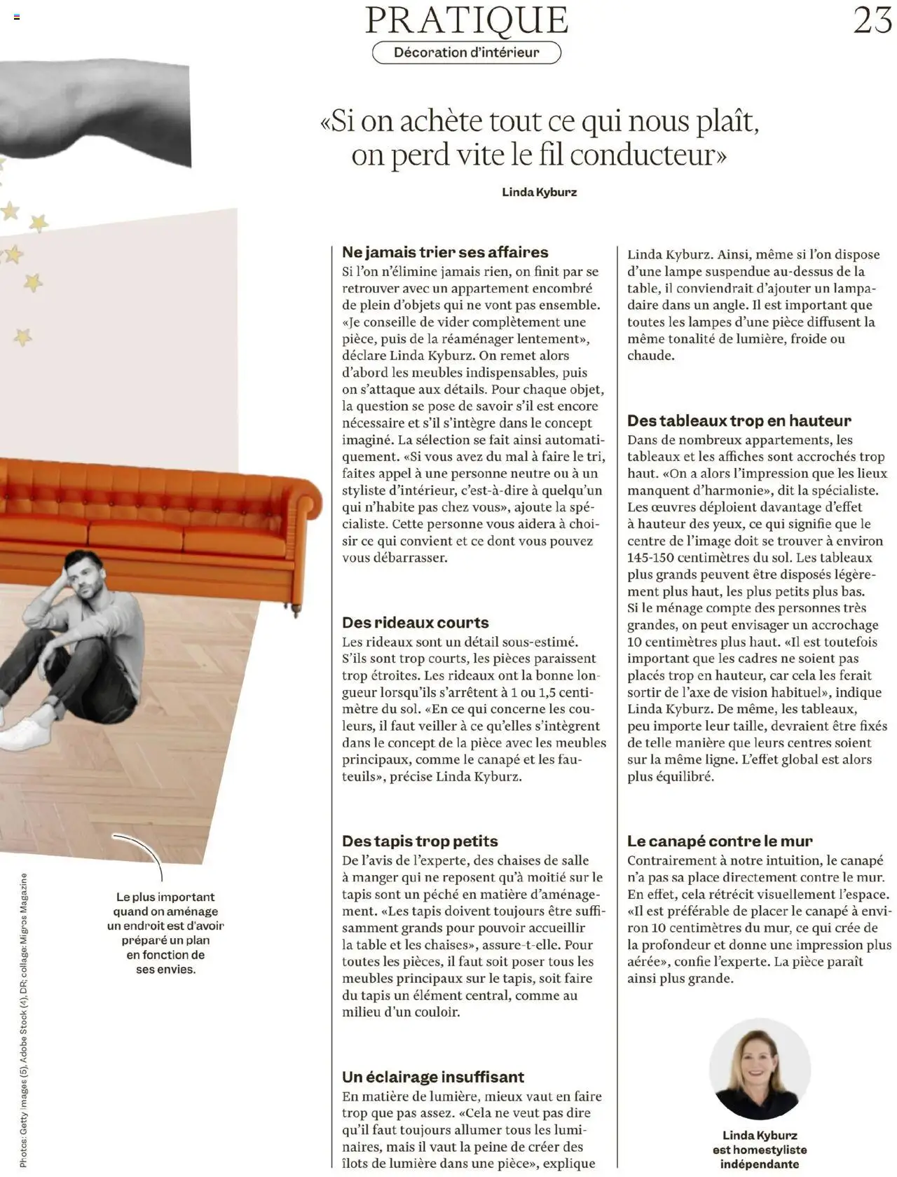 Migros Magazin FR – gültig ab 06.10.2025 | Seite: 23 | Produkte: Lampe