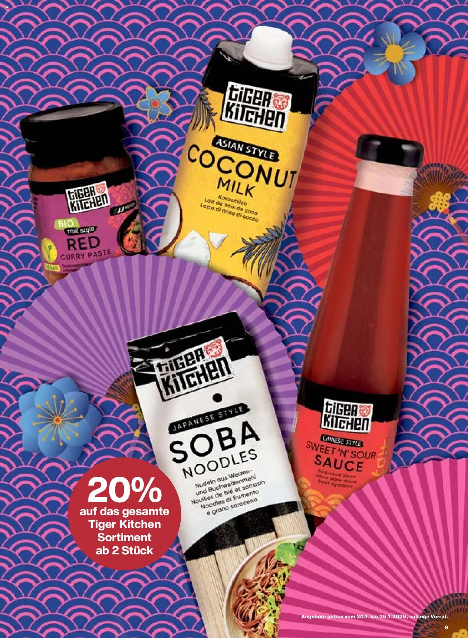 Migros Aktionen – gültig ab 20.01.2026 | Seite: 9 | Produkte: Nudeln