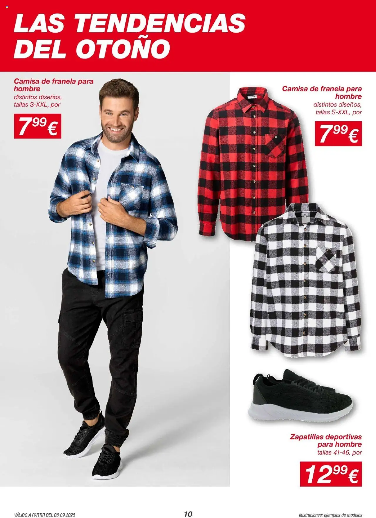 KIK - folleto │ válido desde el 07.09.2025 | Página: 10 | Productos: Camisa, Zapatillas deportivas, Zapatillas