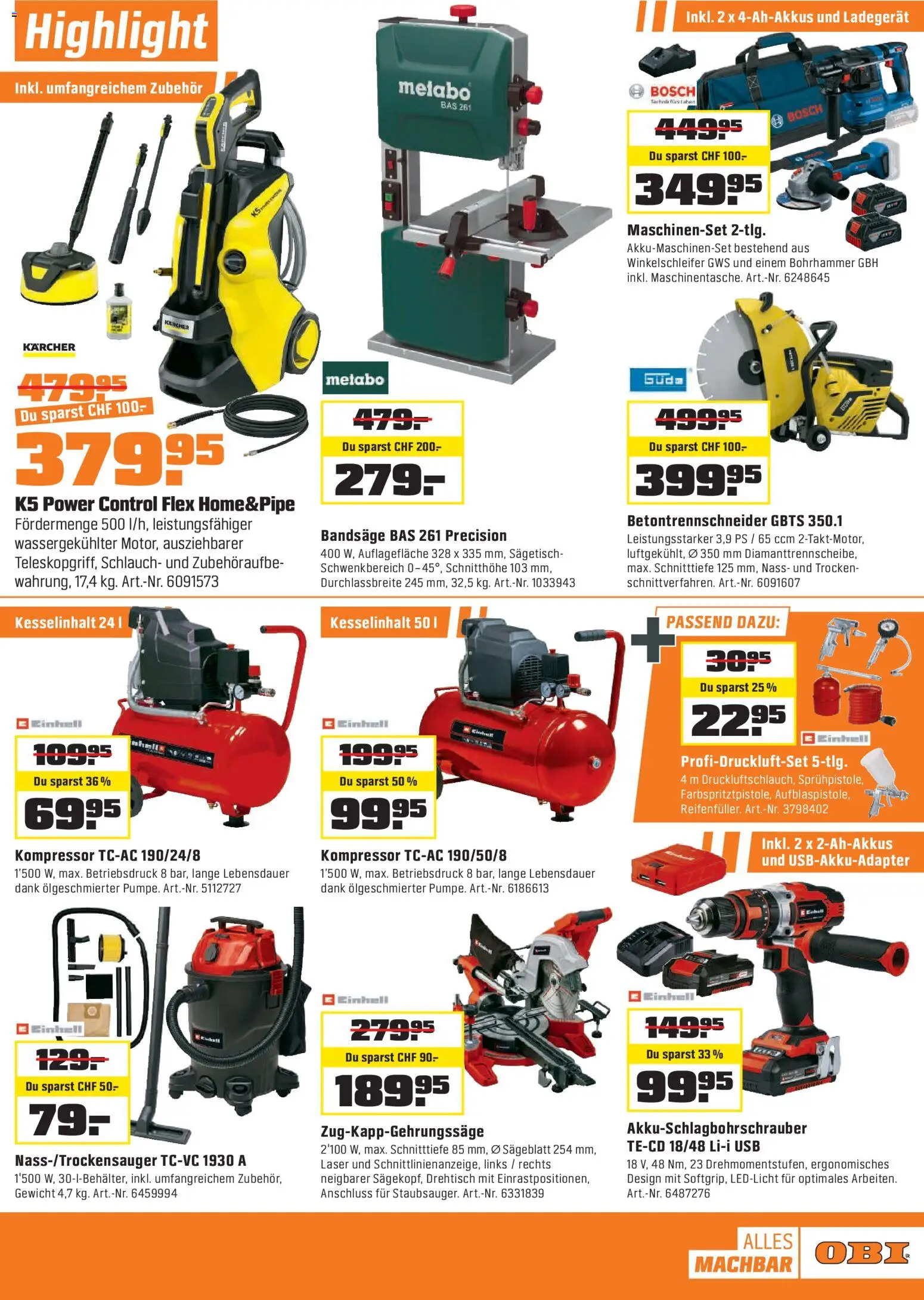 OBI - BIBERSTARKE Angebote bei OBI. – gültig ab 01.02.2026 | Seite: 11 | Produkte: Ladegerät, Usb, Gewicht, Bosch