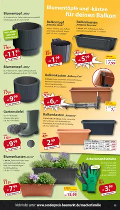 Sonderpreis Baumarkt Prospekt 	 ab 25.04.2026 gültig | Seite: 15