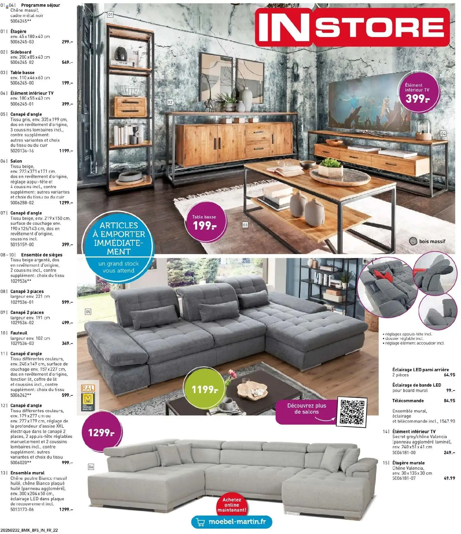 {H1} | Page: 22 | Produits: Canapé, Table, Huile, Cadre