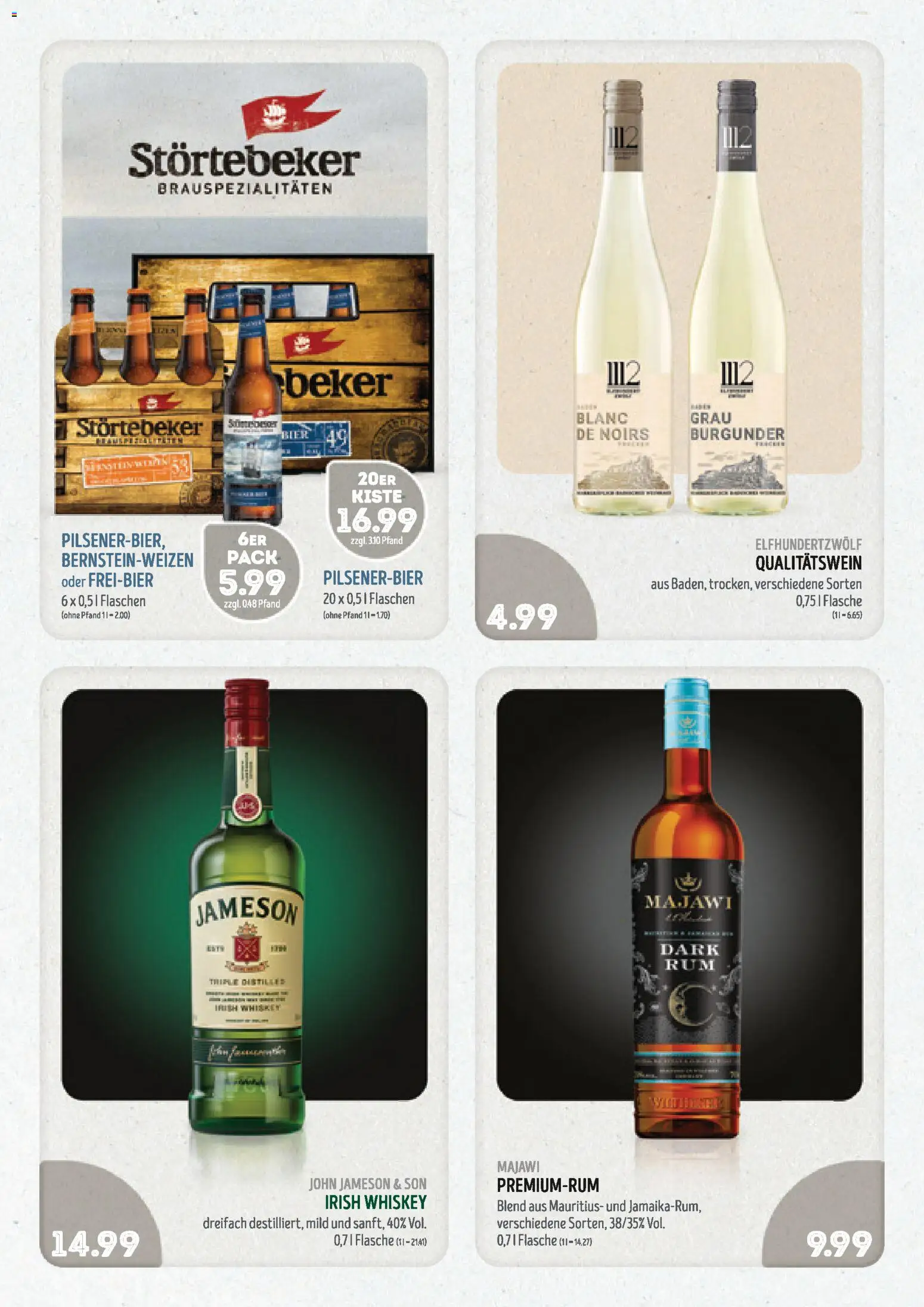 Edeka Struve Prospekt 	 – gültig ab 10.11.2025 | Seite: 15 | Produkte: Jameson, Whiskey