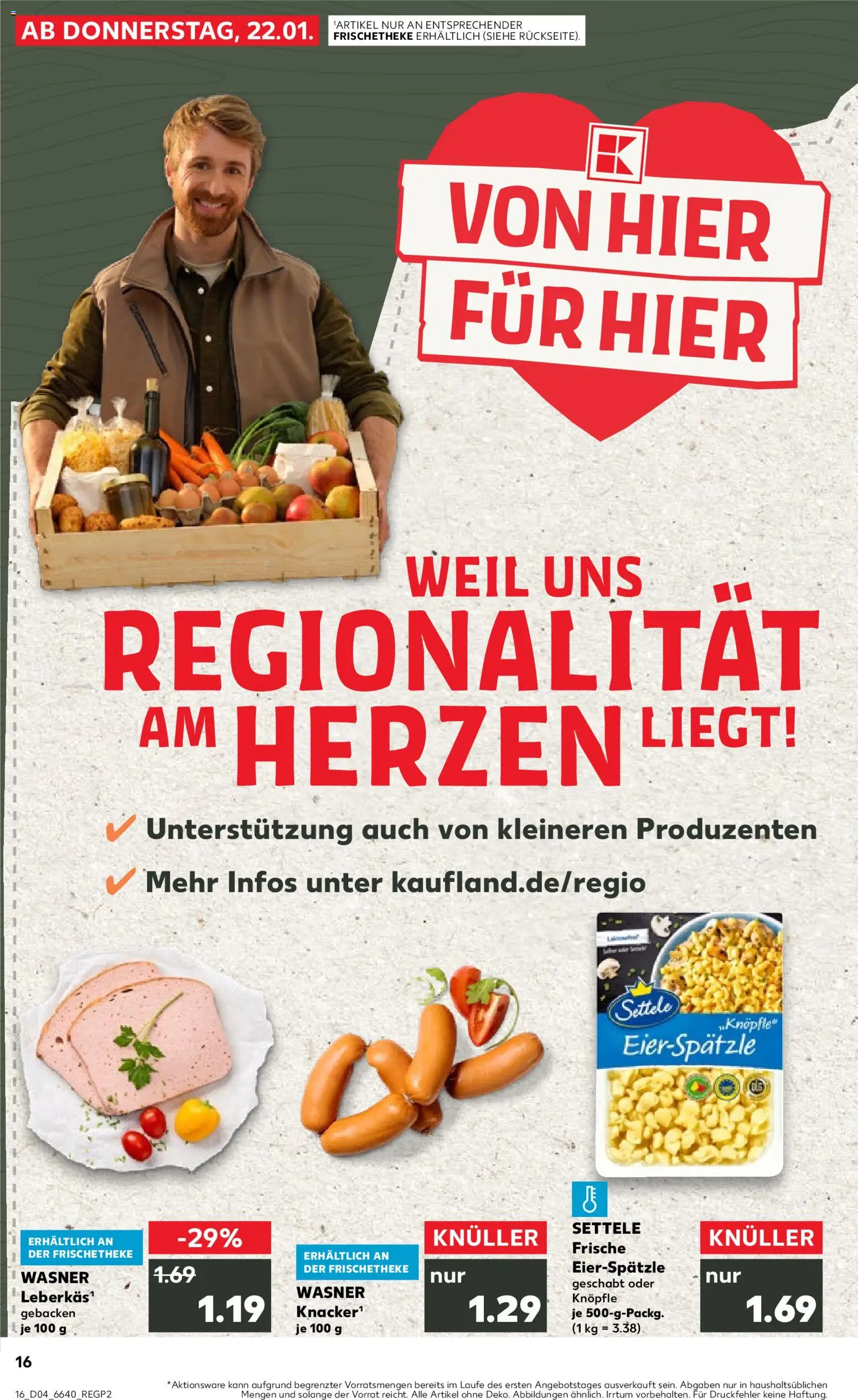 Kaufland Prospekt 	 – gültig ab 22.01.2026 | Seite: 16