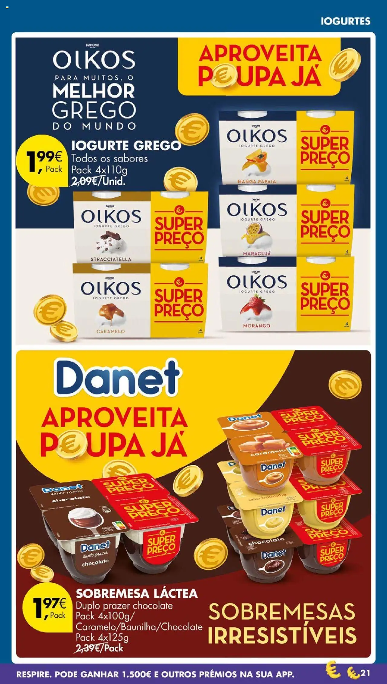 Pingo Doce folheto │ válido de 14.10.2025 | Página: 23 | Produtos: Iogurtes, Iogurte, Chocolate