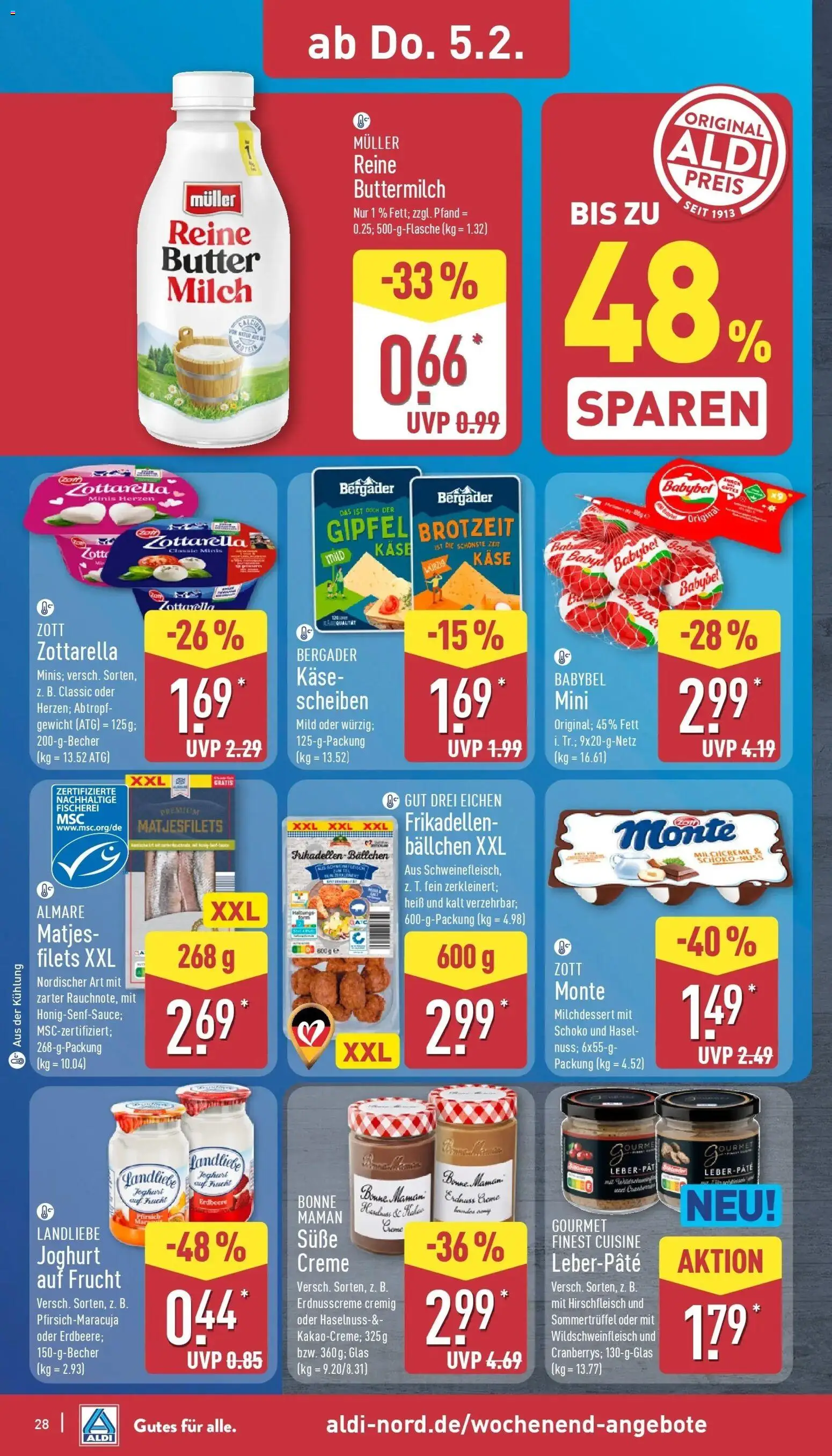 Aldi - ALDI Nord: Wochenangebote (ab 01.02.2026) » Angebote Online | Seite: 33
