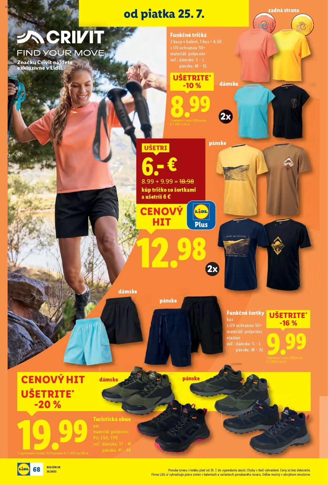 Lidl leták │ platný od 21.07.2025 | Strana: 92 | Produkty: Tričko
