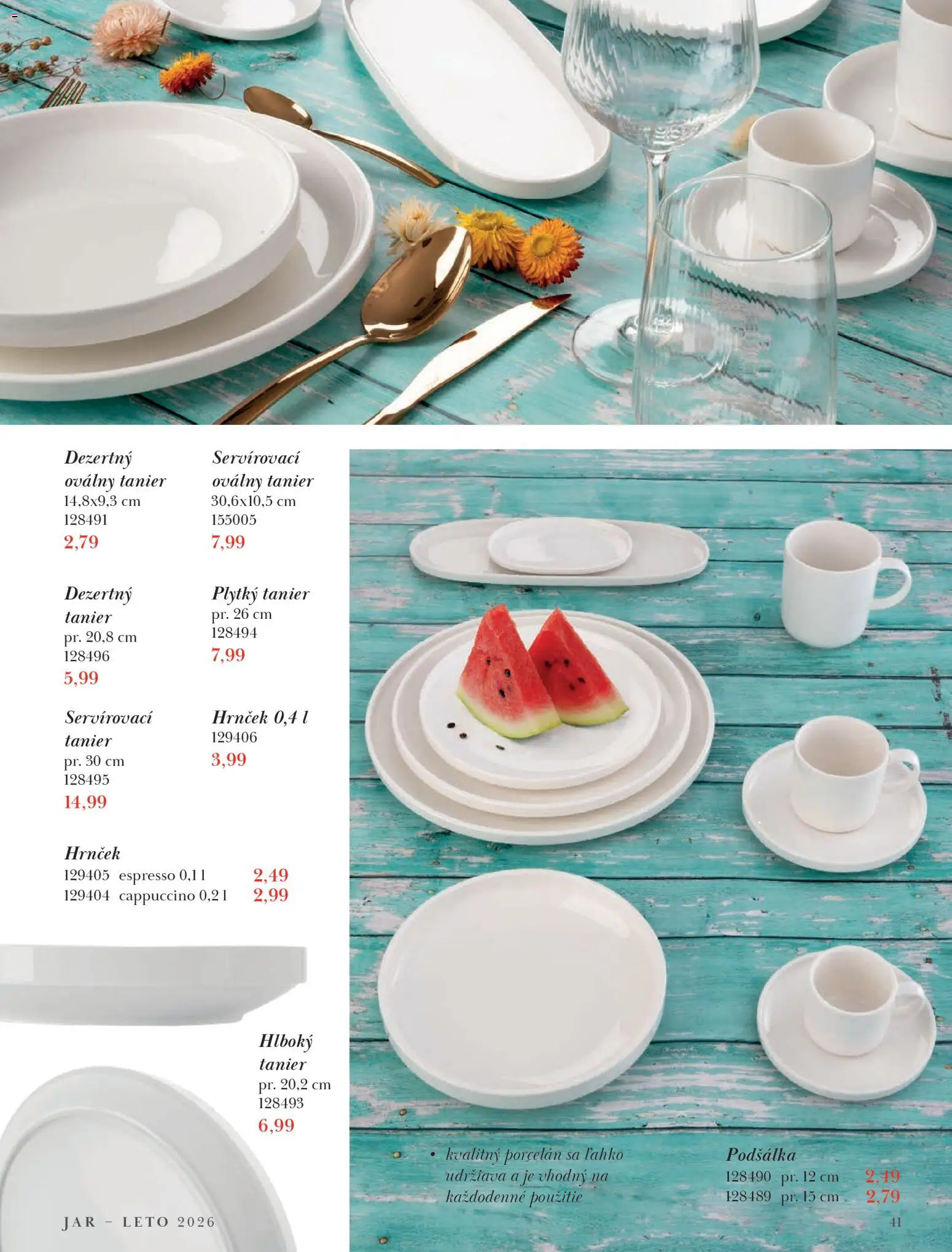 Nové Orion akcie – leták je platný od 09.03.2026 | Strana: 41 | Produkty: Jar