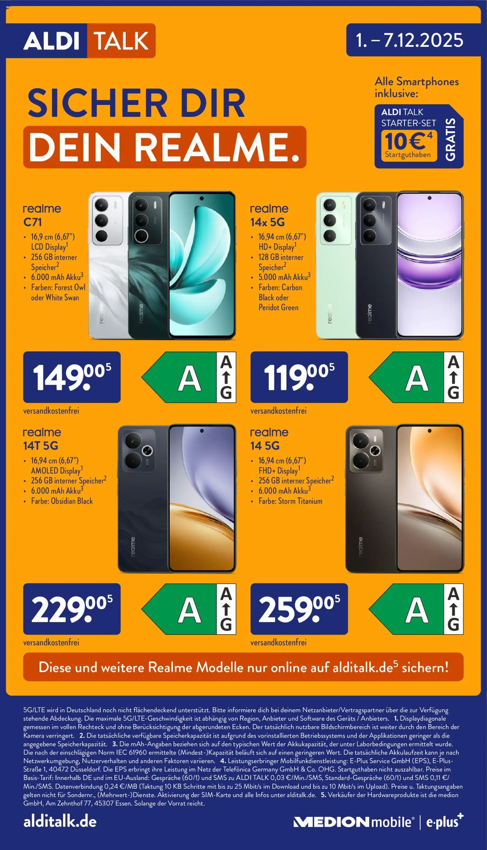 Aldi Prospekt 	 – gültig ab 01.12.2025 | Seite: 41 | Produkte: Kamera, Smartphones