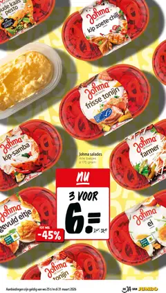 Jumbo folder week 13 - Voorbeeld van een folder van Jumbo, geldig van 25.03.2026 | Pagina: 7 | Producten: Salade, Salades, Tonijn, Kip