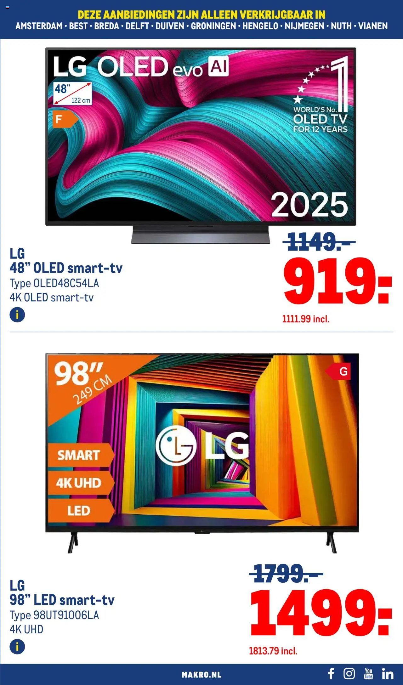  | Pagina: 27 | Producten: Tv