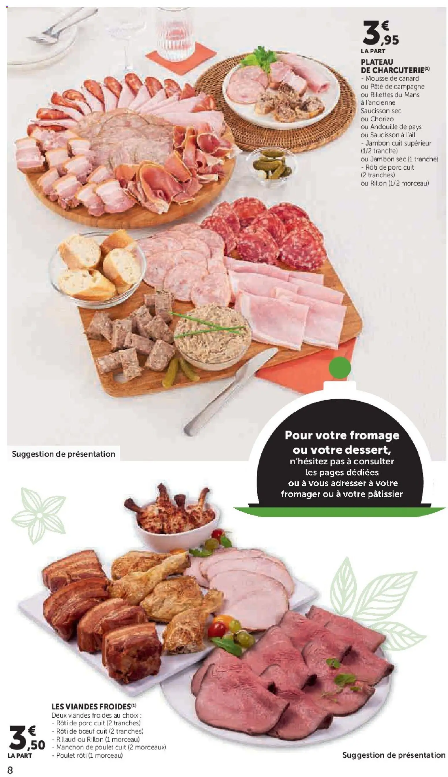 {H1} | Page: 8 | Produits: Chorizo, Saucisson, Saucisson sec, Rôti de bœuf