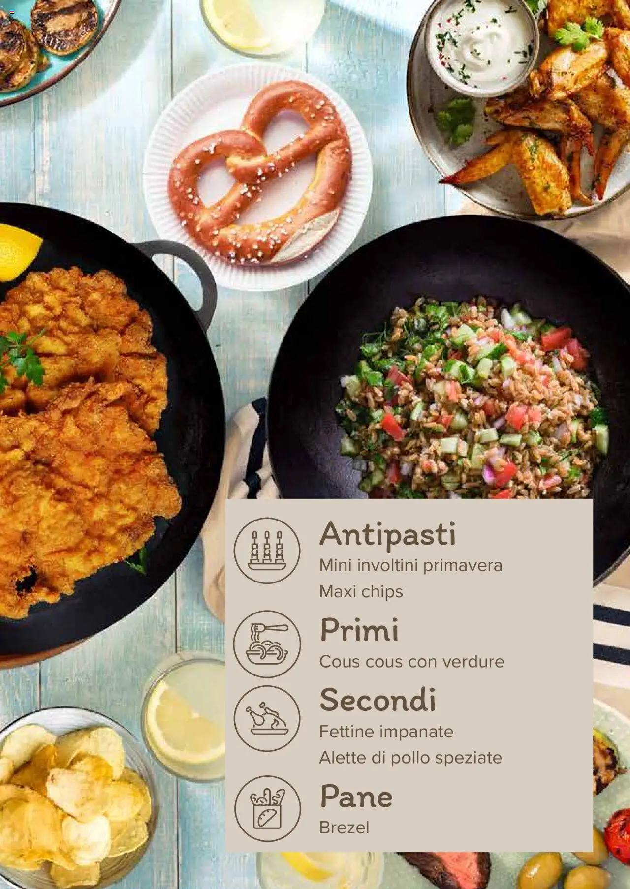 Volantino Pan del 01.12.2024 | Pagina: 9 | Prodotti: Pane, Pollo, Verdure, Cous cous