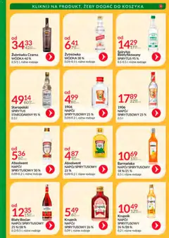 Pogląd oferty "Eurocash Gazetka - Katalog Alkoholowy" - ważna od 01.11.2025 | Strona: 11 | Produkty: Żubrówka czarna, Żubrówka, Wódka