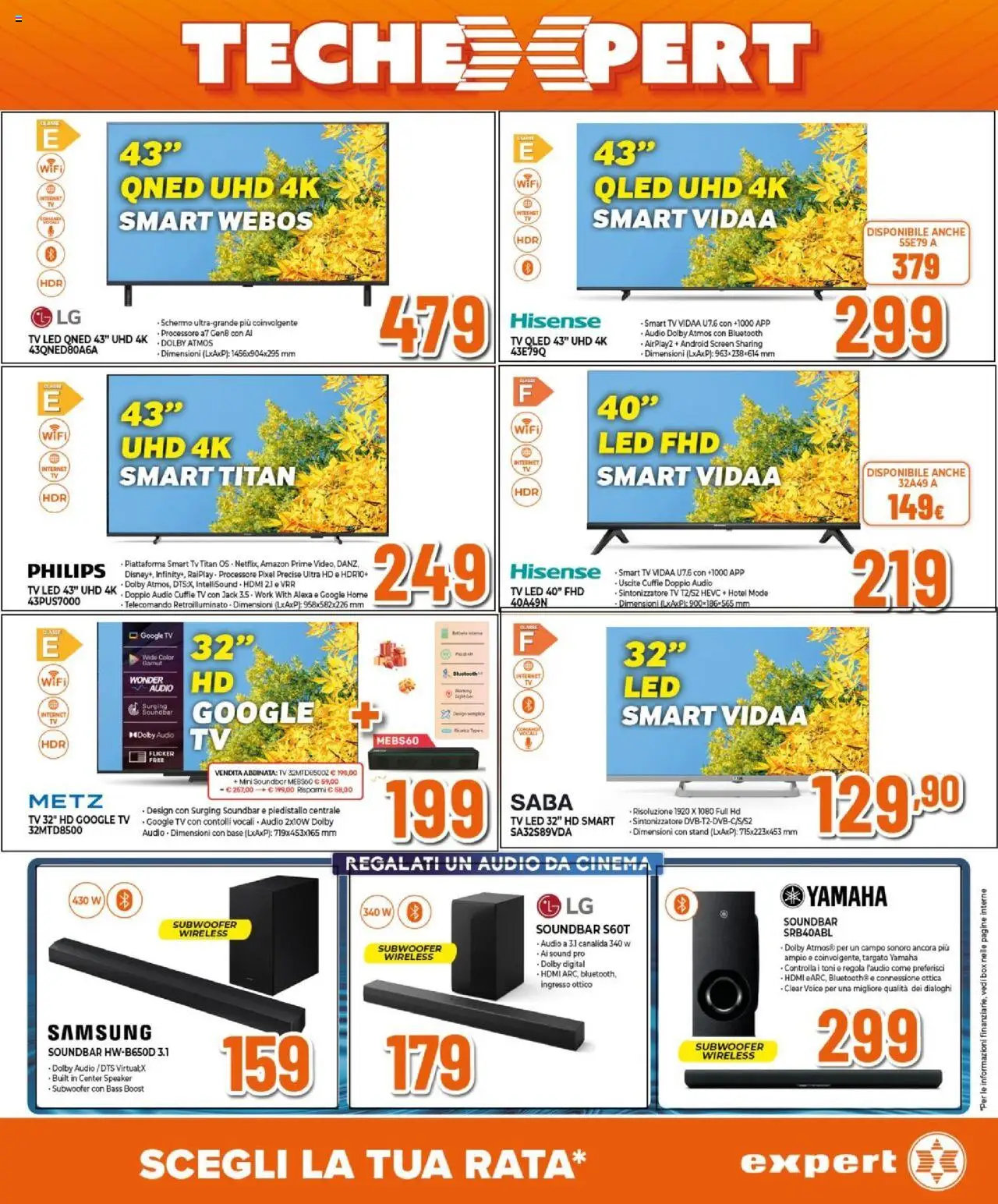 Volantino Expert del 11.09.2025 | Pagina: 16 | Prodotti: Telecomando, Audio, Cuffie, Samsung