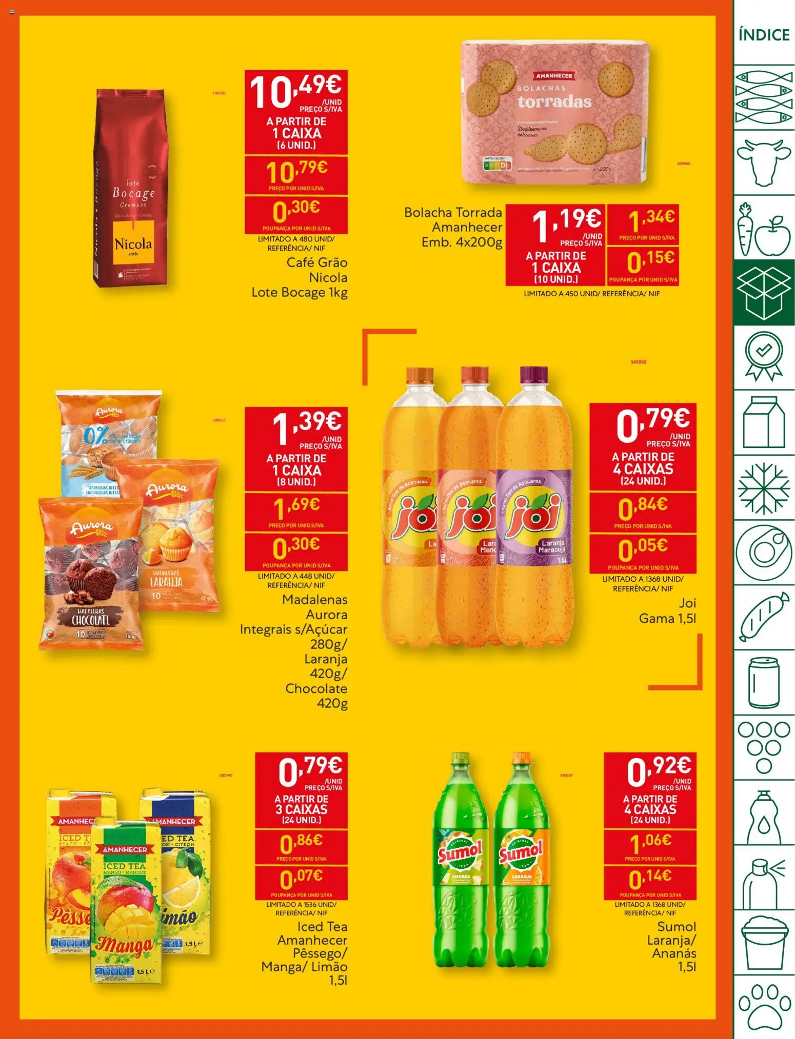 Recheio folheto │ válido de 13.01.2026 | Página: 7 | Produtos: Caixa, Café, Chocolate, Sumo