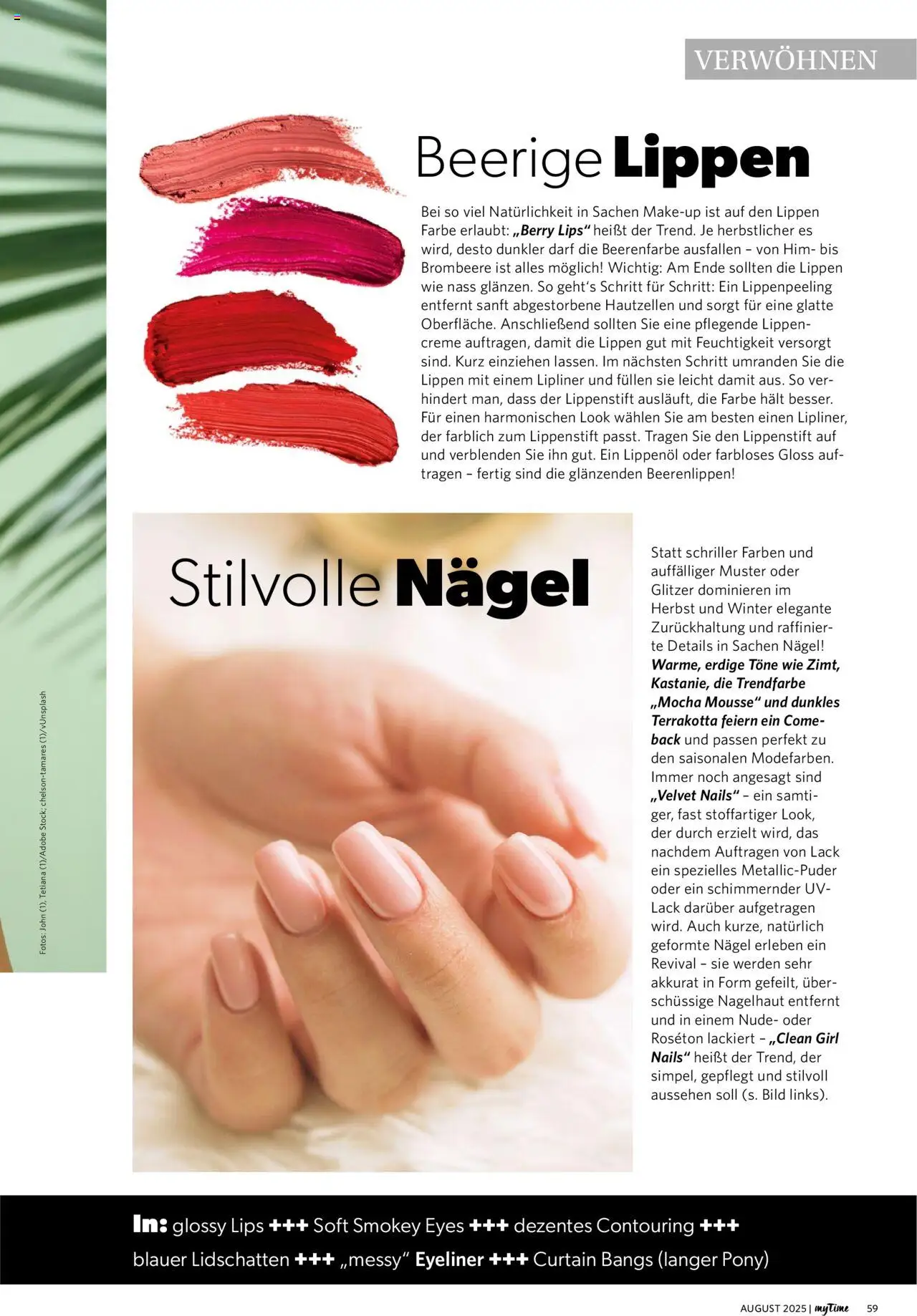 Combi - myTime August 2025 - gültig ab dem 01.08.2025 | Seite: 59 | Produkte: Lidschatten, Eyeliner, Lippenstift, Creme