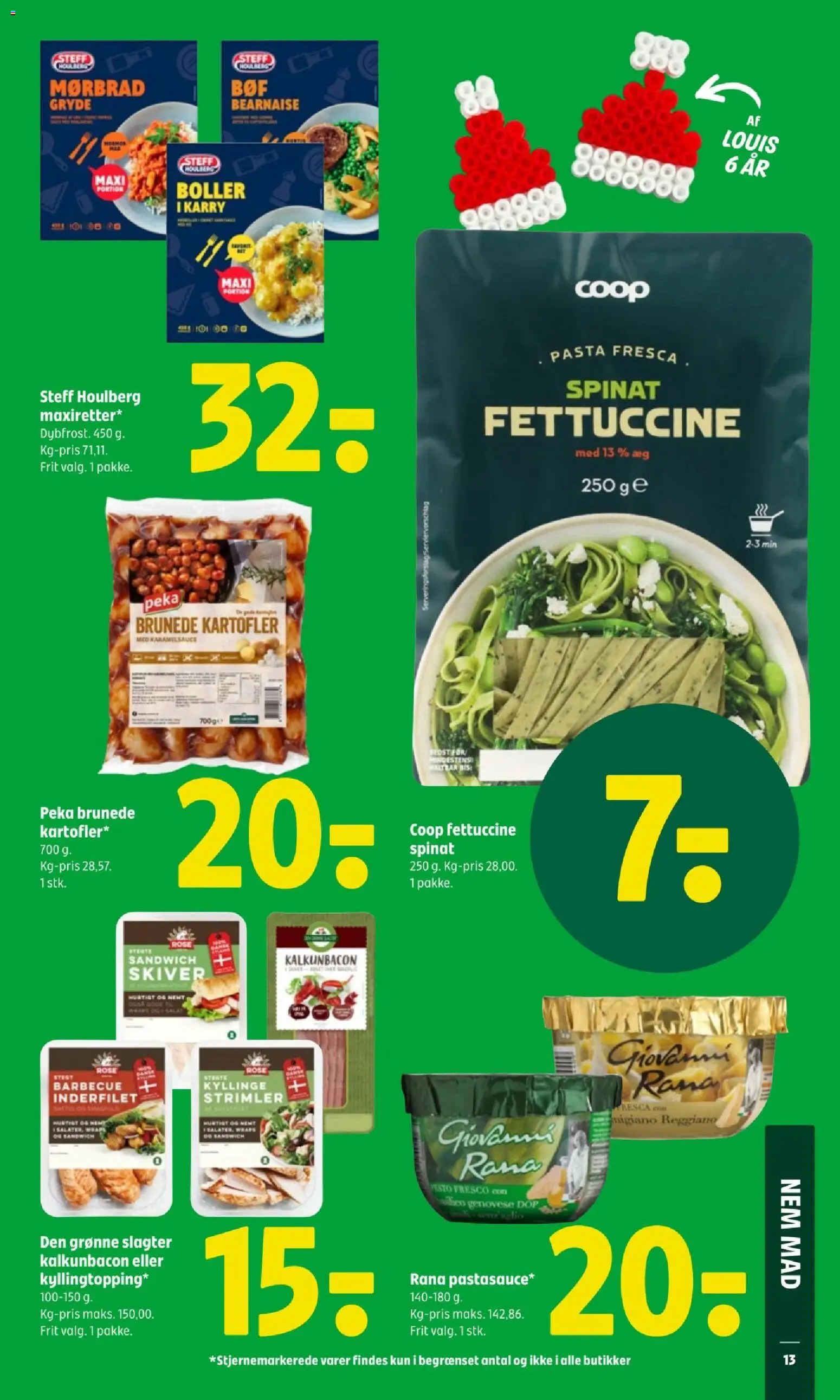 Coop 365 tilbudsavis – gyldig fra 11.12.2025 | Side: 15 | Produkter: Karry, Pasta, Kartofler, Bacon