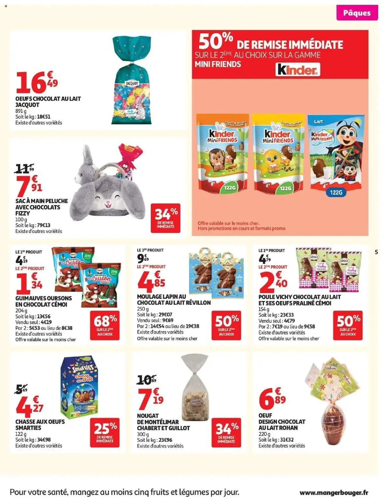 {H1} | Page: 5 | Produits: Sac, Nougat, Chocolat, Sac à main