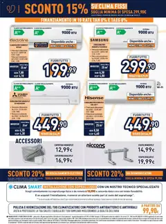 Anteprima del volantino Volantino Unieuro	 valido a partire dal 29.12.2025 | Pagina: 26 | Prodotti: Climatizzatore, Data, Condizionatore, Samsung