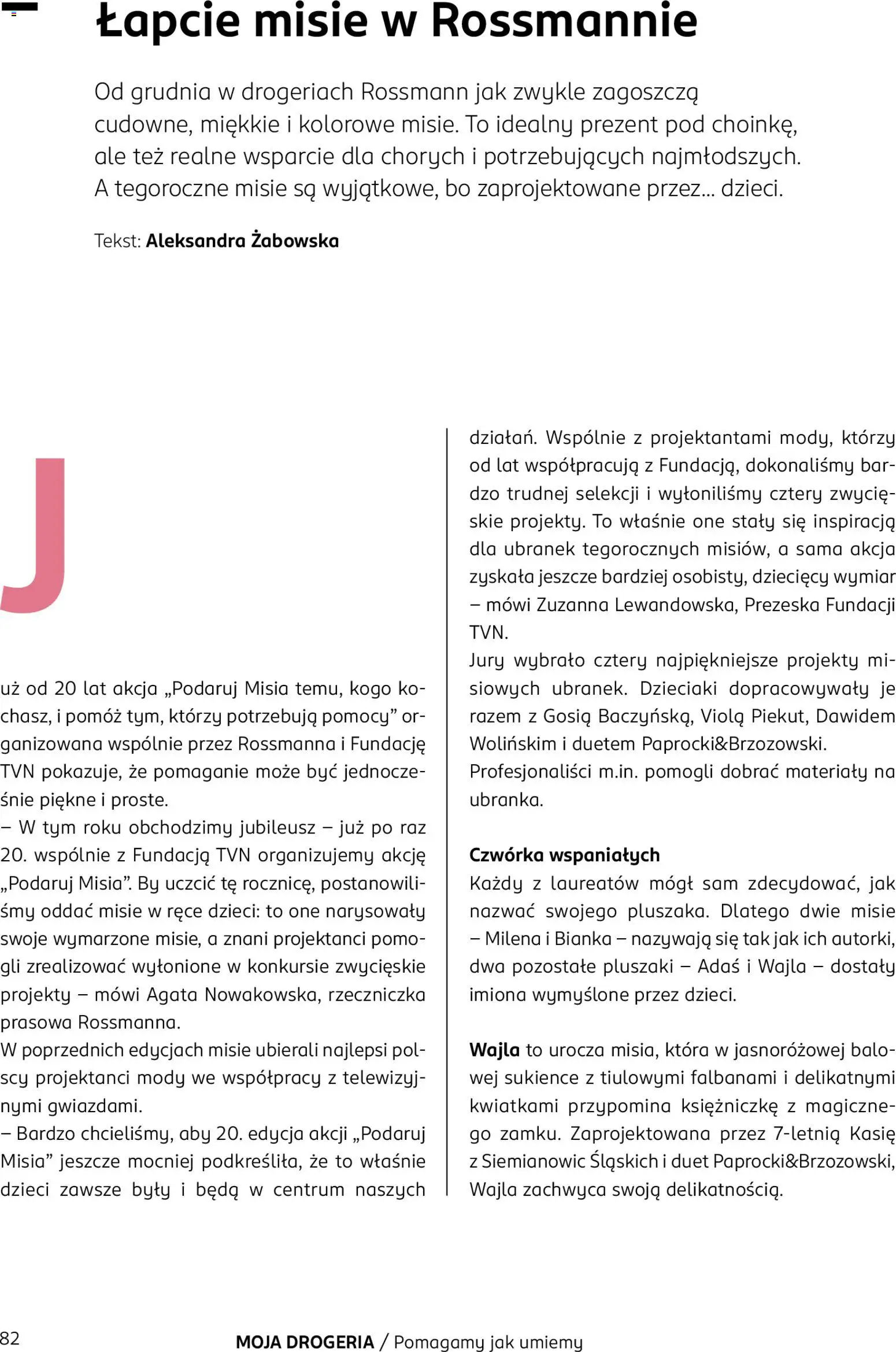 Rossmann Gazetka - Magazyn Moja Drogeria od 15.11.2025 | Strona: 84 | Produkty: Drogeria