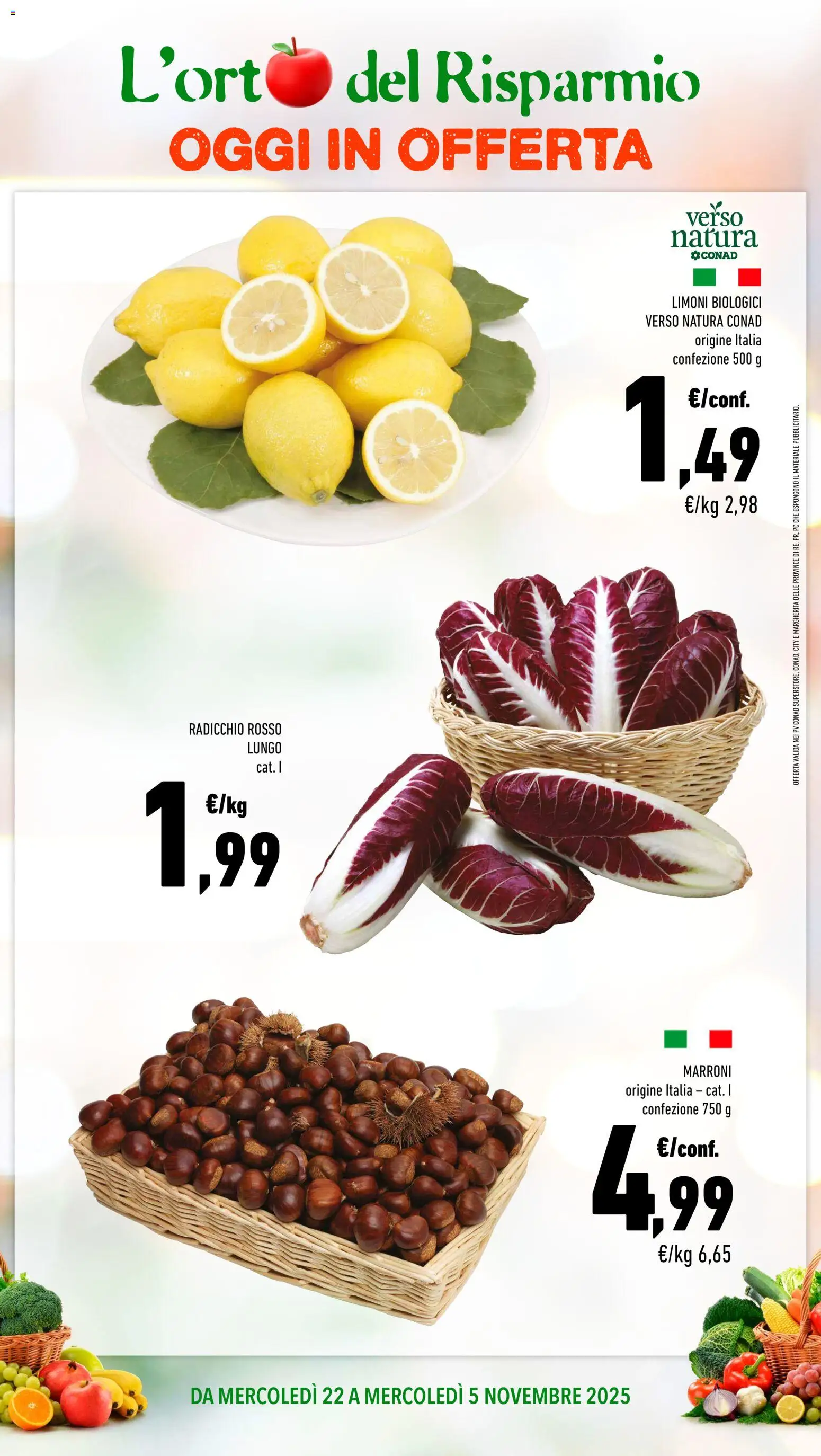 Volantino Conad del 22.10.2025 | Pagina: 2 | Prodotti: PC