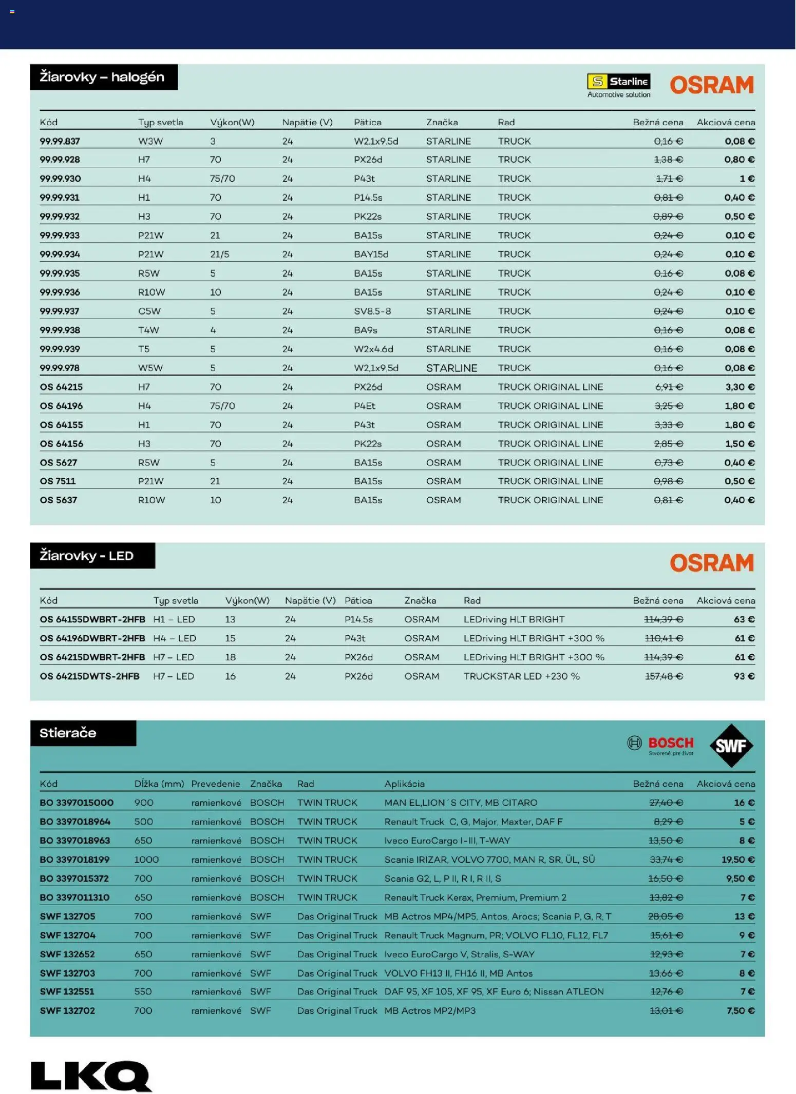 Nové Auto Kelly akcie – leták je platný od 19.01.2026 | Strana: 10 | Produkty: Žiarovky, Bosch, Svetlá