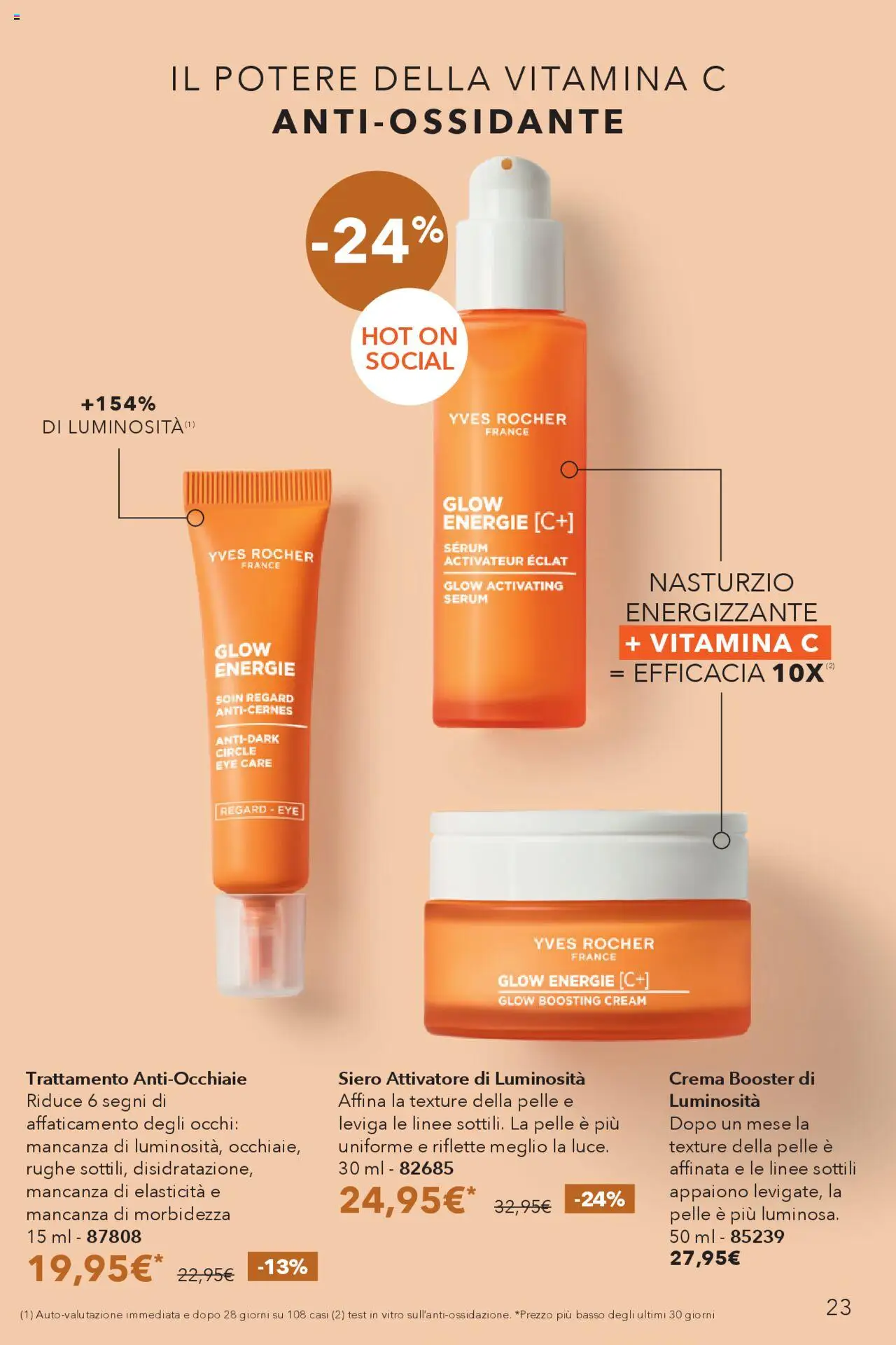Volantino Yves Rocher del 17.10.2025 | Pagina: 23 | Prodotti: Crema