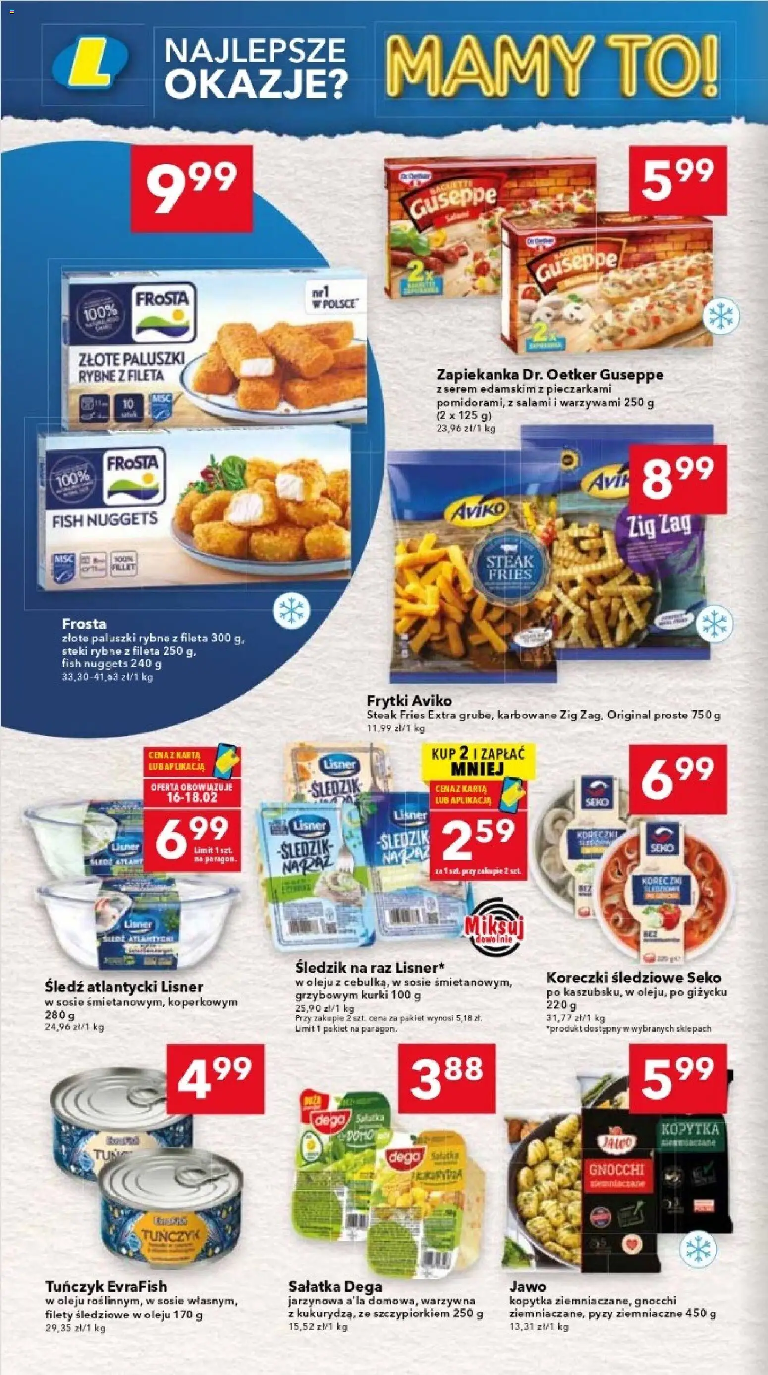 Lewiatan gazetka - Warszawa od 12.02.2026 | Strona: 10 | Produkty: Zapiekanka, Salami, Frytki, Sałatka