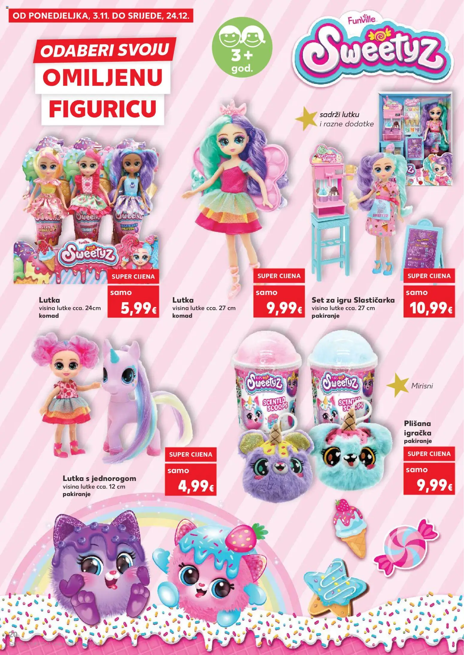 Kaufland katalog | vrijedi od 01.12.2025 | Stranica: 20 | Proizvodi: Lutka, Lutke