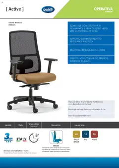 Anteprima del volantino Buffetti Sedie catalogo valido a partire dal 28.06.2025 | Pagina: 61 | Prodotti: Braccioli, Senape