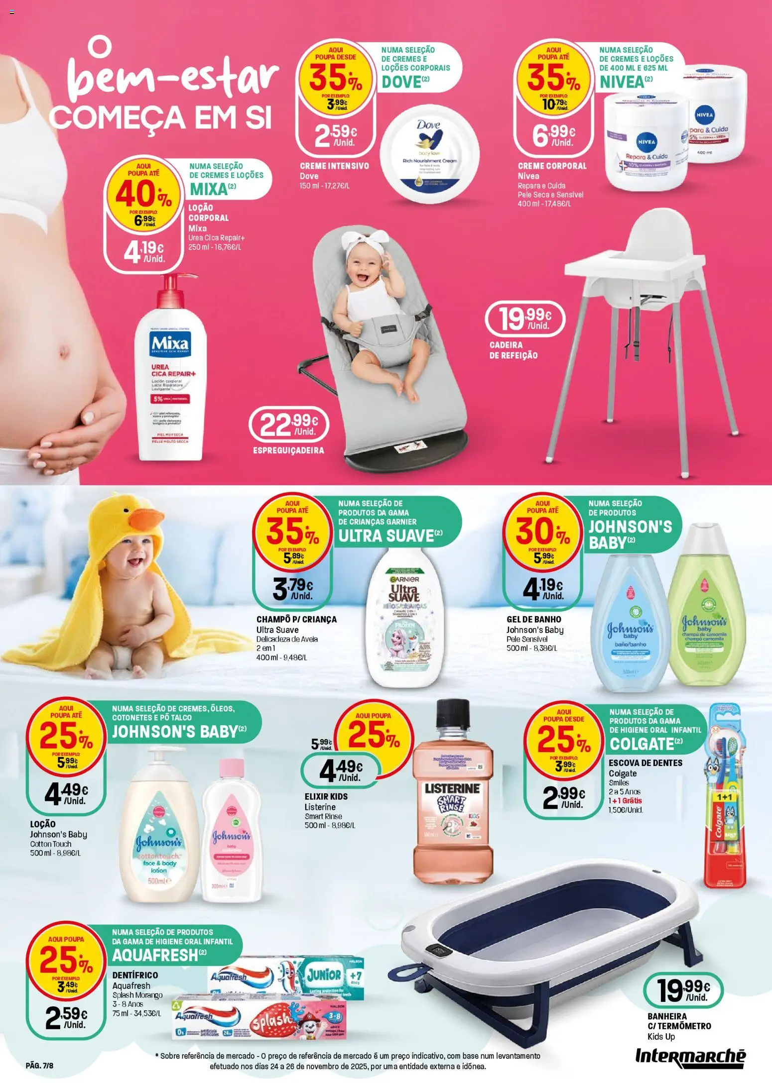 Intermarché Folheto Contact │ válido de 15.01.2026 | Página: 7 | Produtos: Aveia, Creme corporal, Espreguiçadeira, Cadeira