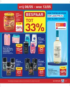 Aldi folder week 19 - Voorbeeld van een folder van Aldi, geldig van 04.05.2026 | Pagina: 27 | Producten: Scheerapparaat, Saus, Crème, Douchegel