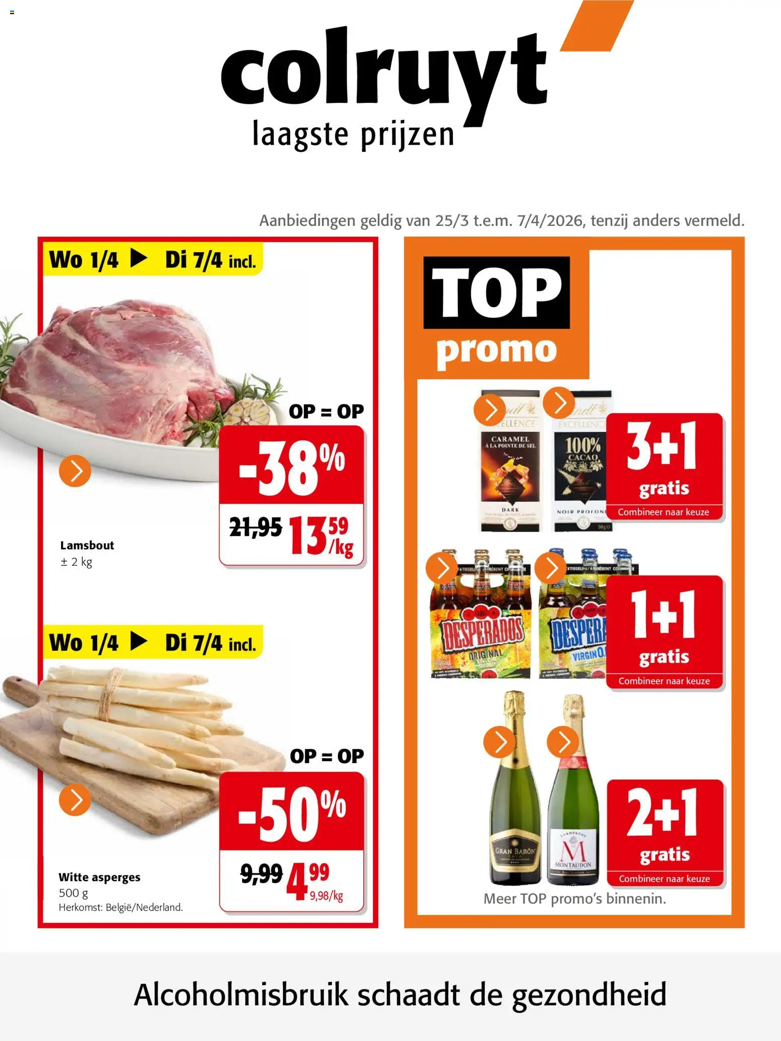 {H1} | Pagina: 1 | Producten: La, Asperges