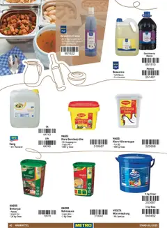 Metro - Sortimentskatalog Lieferservice ab 31.07.2025 gültig | Seite: 42 | Produkte: Essig, Dressing, Knorr, Creme