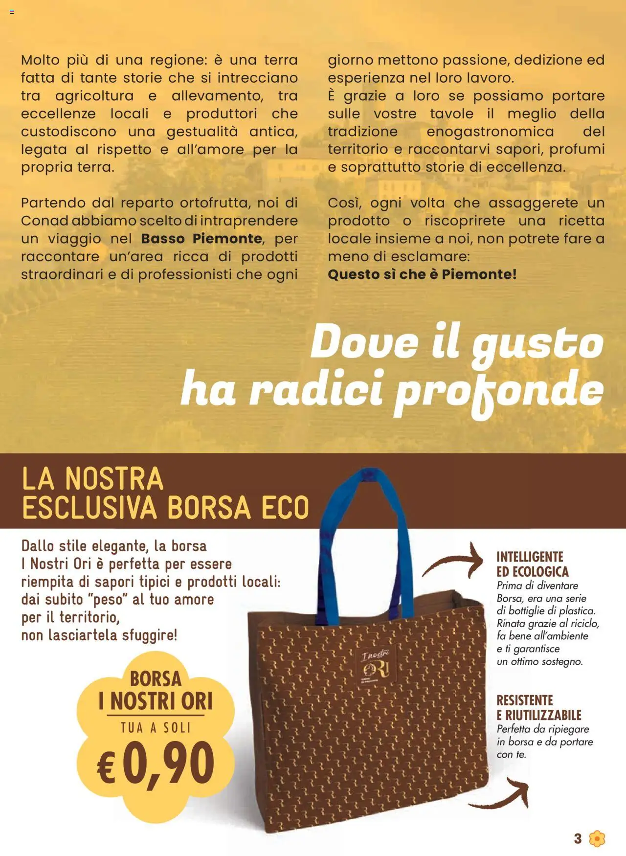 Volantino Conad del 05.06.2025 | Pagina: 3 | Prodotti: Borsa, Terra
